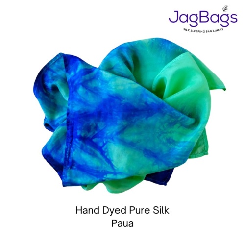 JagBag Long Silk Scarf - Paua